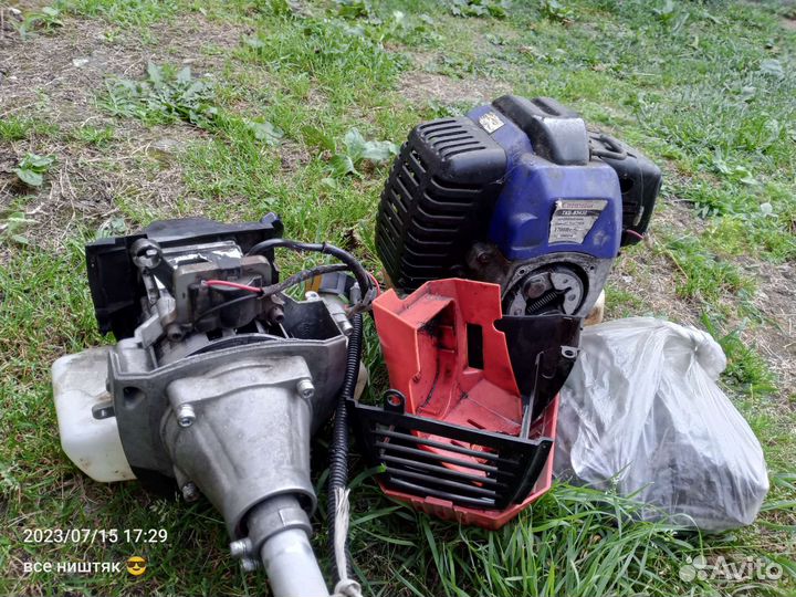 Триммер бензиновый 2 тактный бу