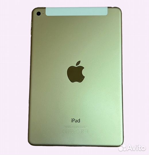 iPad Mini 4 16Gb Wi-Fi+Cellular Gold