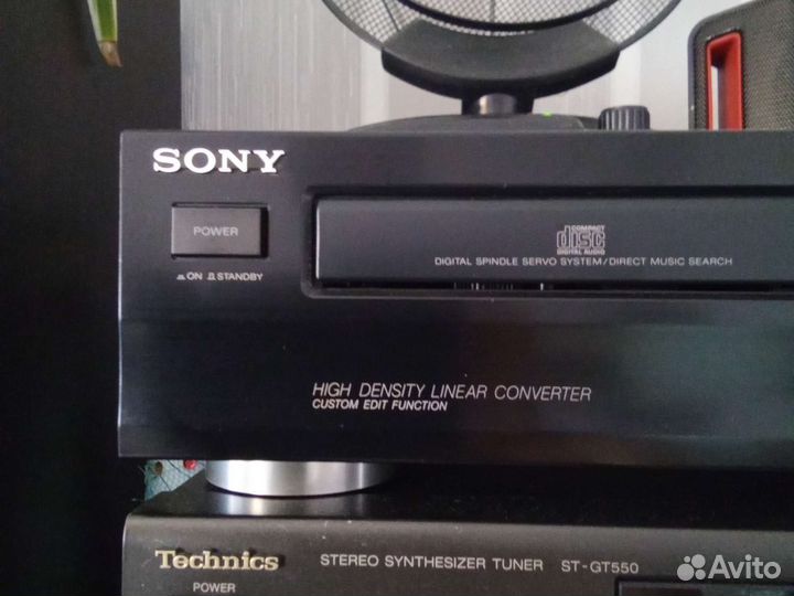 CD дека sony compact disc player CDP 215