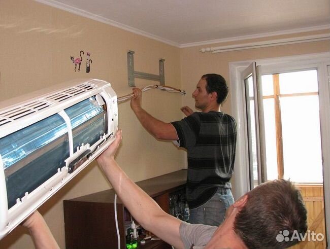 Установка,демонтаж, кондиционеров сплит систем