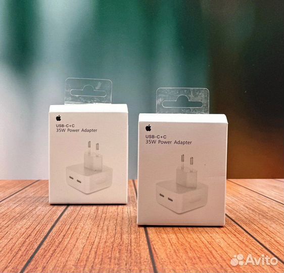 Адаптер для iPhone 35W два разъёма