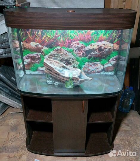 Аквариум 150 литров с тумбой