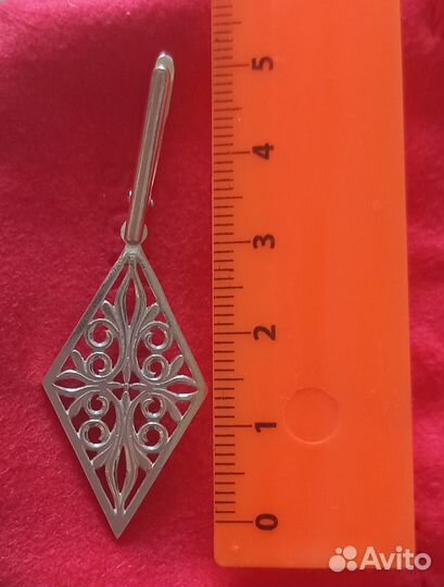 Серьги серебро 925