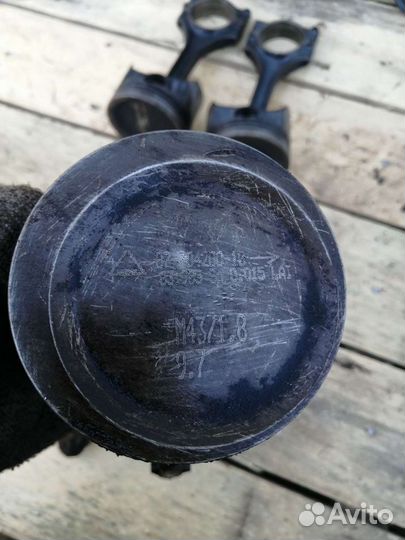 Бмв м43б18 поршни+шатуны