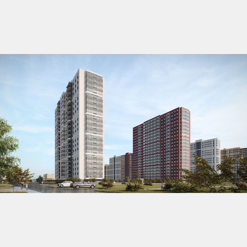 Квартира-студия, 23,7 м², 20/22 эт.