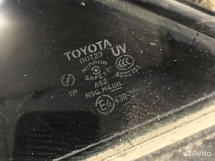 Форточка тойота королла е150