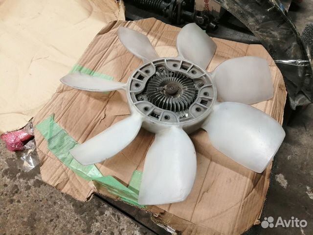 Вискомуфта в сборе лопастями