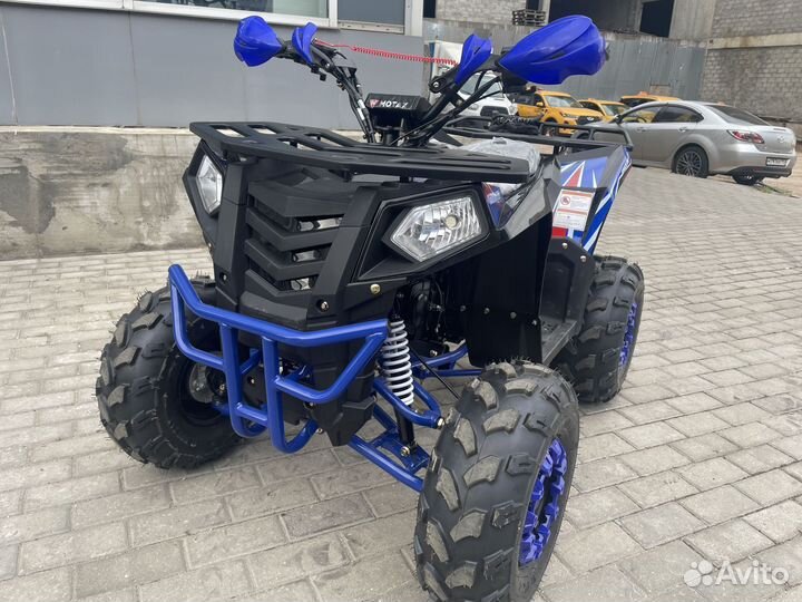 Квадроцикл подростковый Motax Grizlik A125 синий
