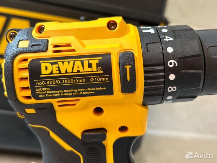 Набор 2в1 шуруповерт + импакт dewalt