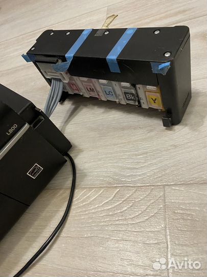 Фотопринтер струйный Epson l800 цветная печать А4