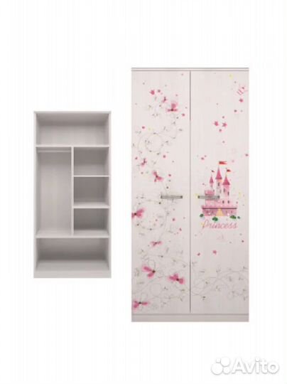 Шкаф для одежды для девочки