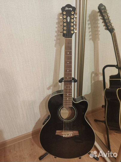 Электроакустическая Гитара ibanez 12 струнная