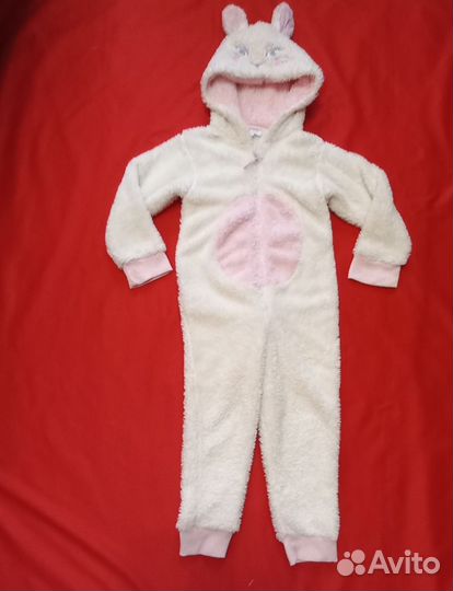 Комбинезон Зайчика на девочку на 5-6 лет