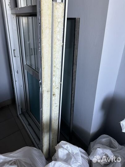 Дверь+окно пластиковые