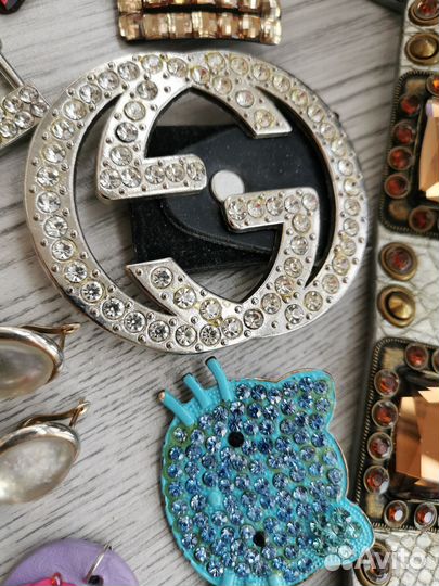 Подвеска, пряжки, кристаллы(пакетом)