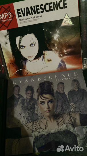 Evanescence cd-dvd диски