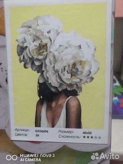 Картины по номерам 40х50 на холсте