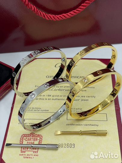 Браслет cartier love