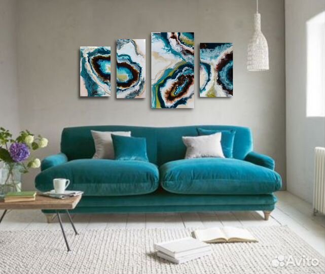 Картина эпоксидной смолой