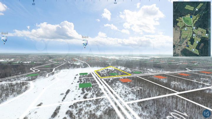 Участок 1,19 га (СНТ, ДНП)