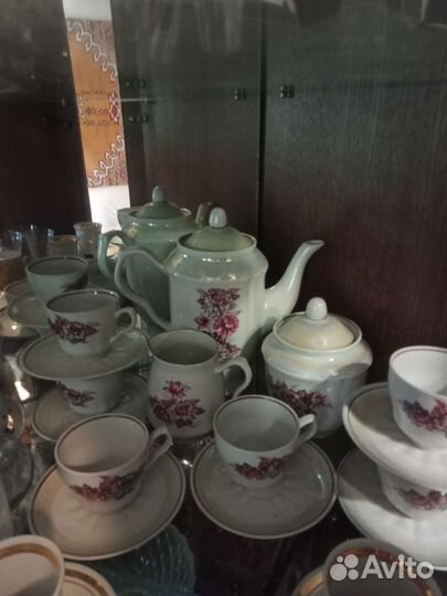 Чайный сервиз фарфор СССР
