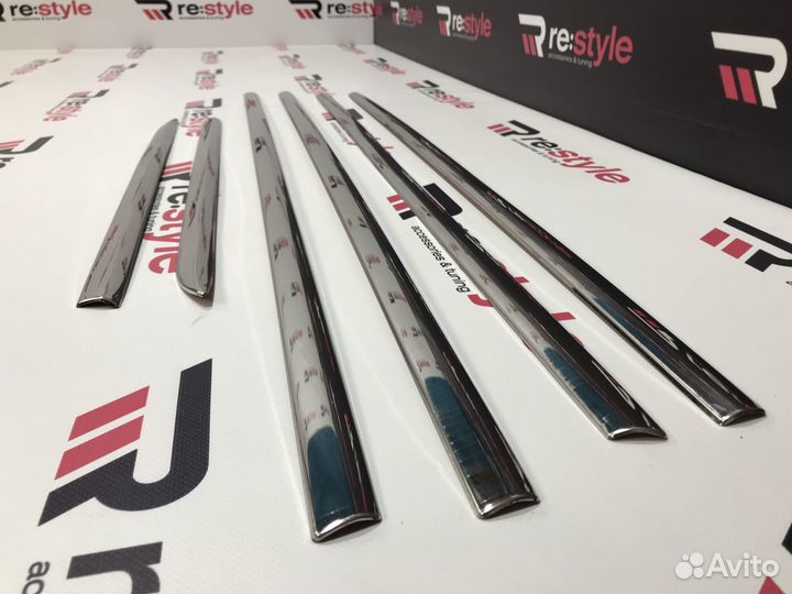 Отсечки окон Toyota Land Cruiser 200 Прямые