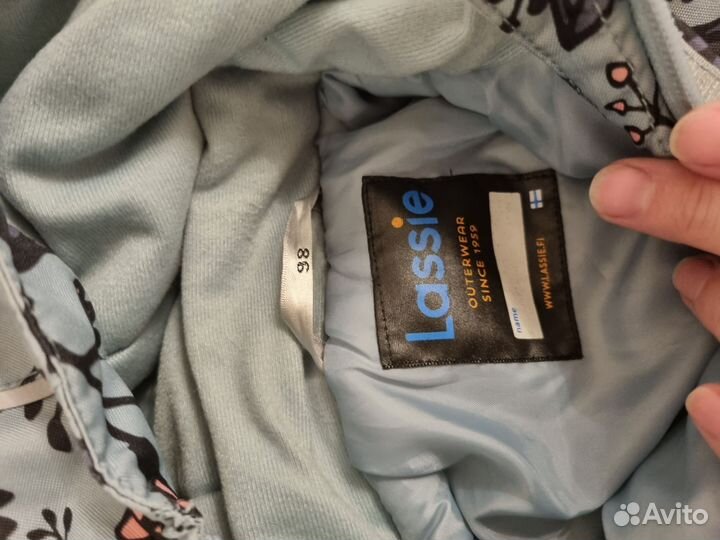 Зимний костюм для девочки 98