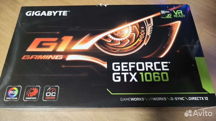 Видеокарта gtx 1060 6gb