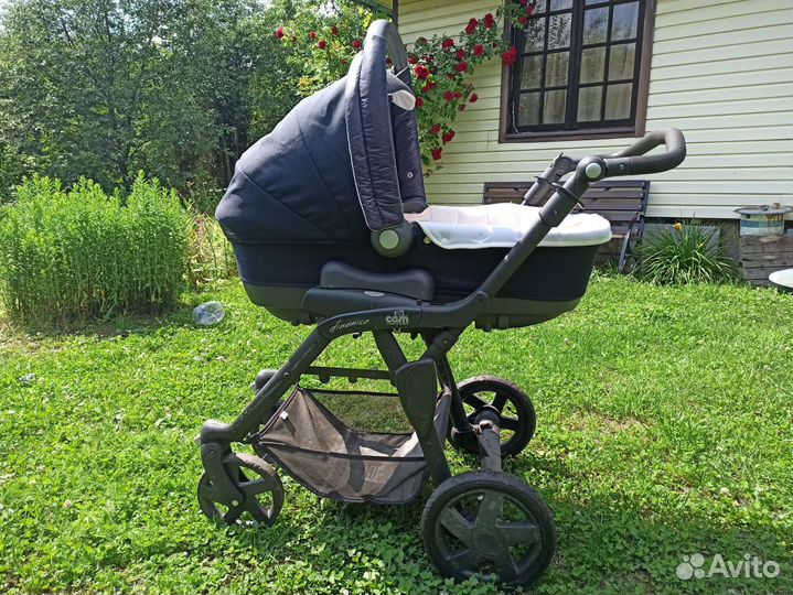 Коляска CAM dinamico 3 в 1, цвет темно-синий