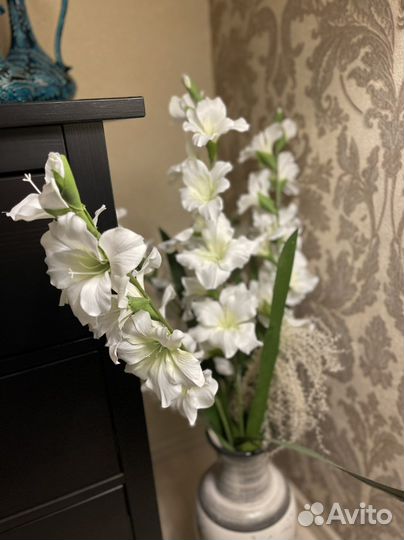 Гиппиаструм искусственный цветы для интерьера