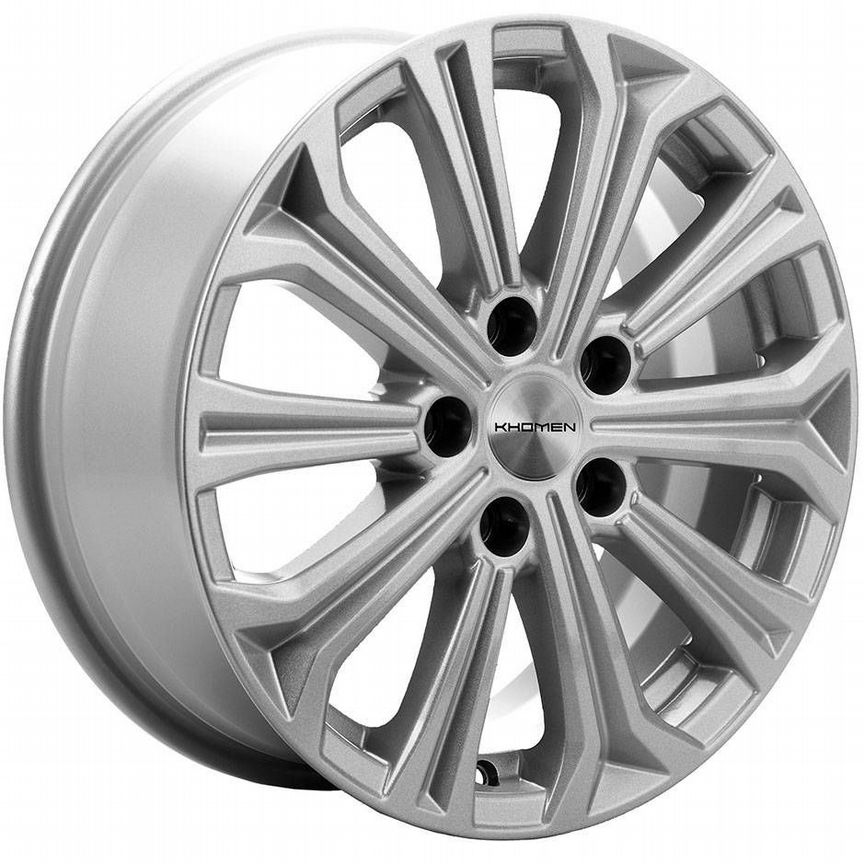 Диски Khomen KHW1610 6.5x16 5x108 ET50 D63.3 G-Silver