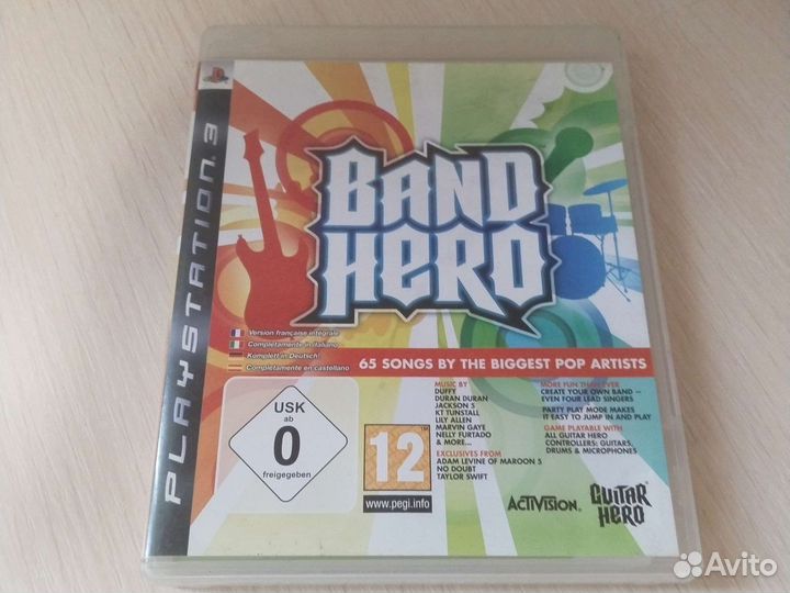 Диск для ps3 Band Hero