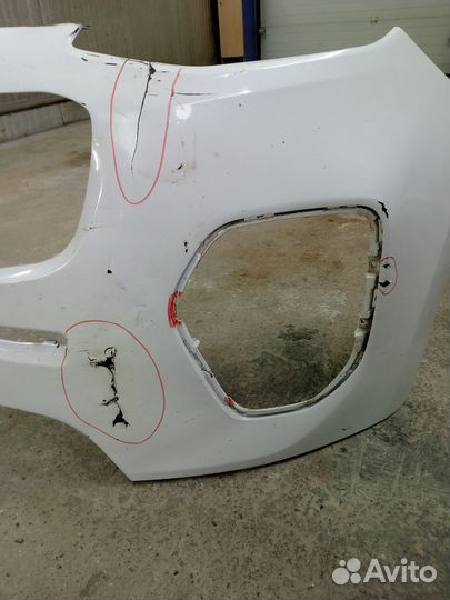 Бампер передний kia sportage 4 2017г