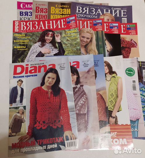 Журналы по вязанию крючком 2002-2016