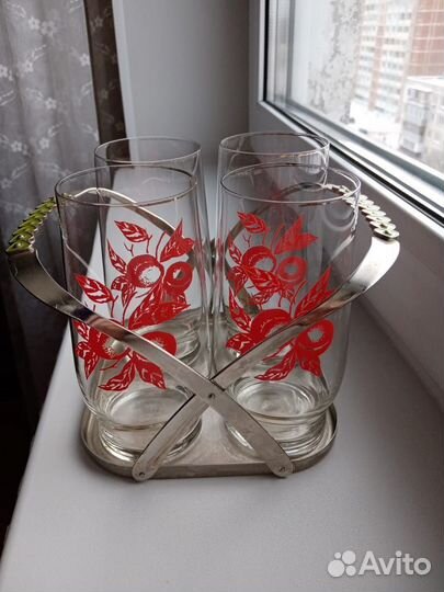 Посуда СССР стаканы бокалы