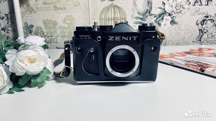 Пленочный фотоаппарат zenit TTL винтаж