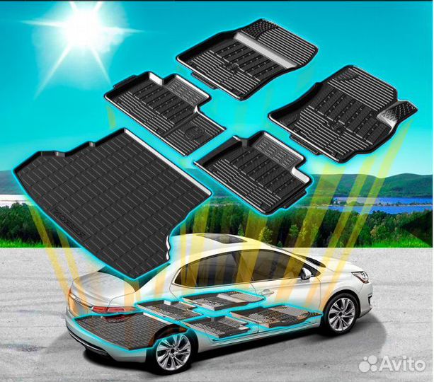 Коврики Toyota Land Cruiser Prado 2009-2013