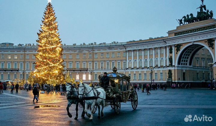 Тур поездка в Санкт-Петербург на Новый год 5 нч