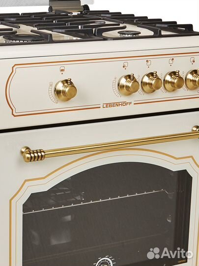 Комбинированная плита Stenfeld T6401GG-02 Retro