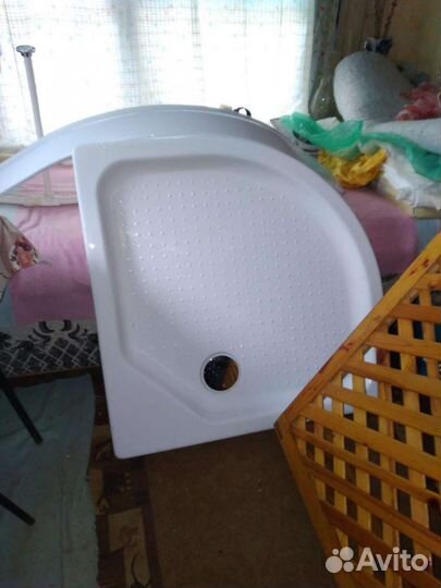 Душевой поддон + раковина