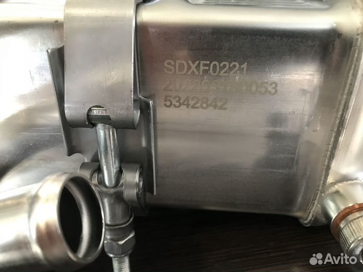 Охладитель клапана егр egr isf 2.8 евро4 Cummins