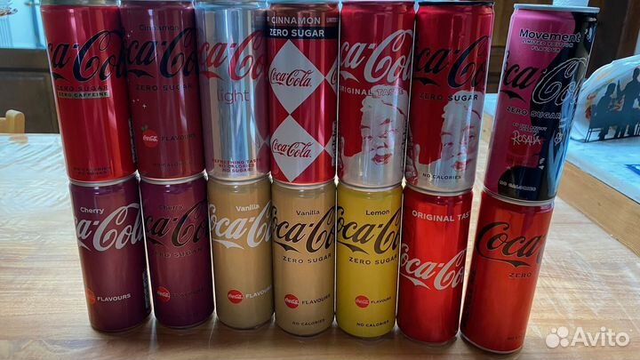 Коллекция редких банок Coca-Cola 250мл