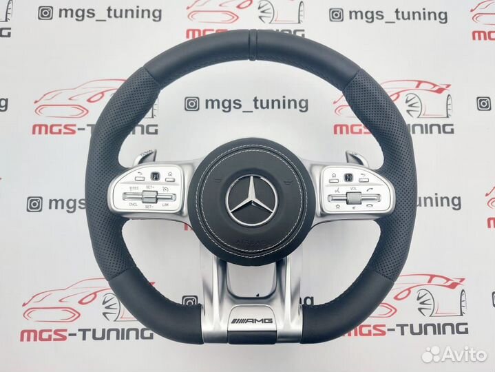 Руль GLE 63 AMG Кожа на GLE-Coupe C292