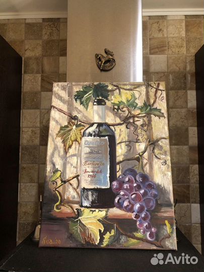 Картина маслом на холсте