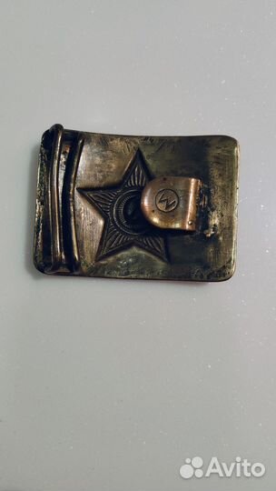 Пряжка для солдатского ремня СССР 80- е годы
