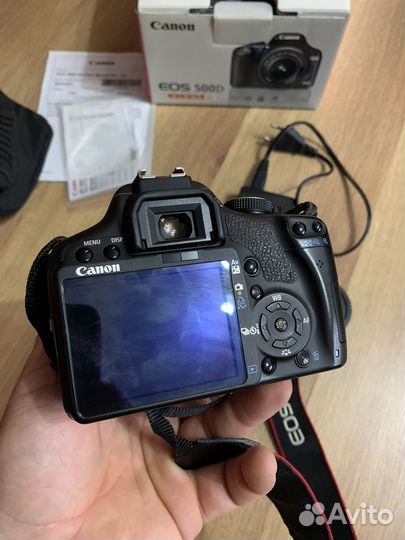 Зеркальный фотоаппарат canon 500D