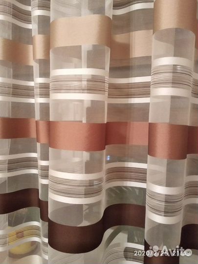 Комплект готовых штор