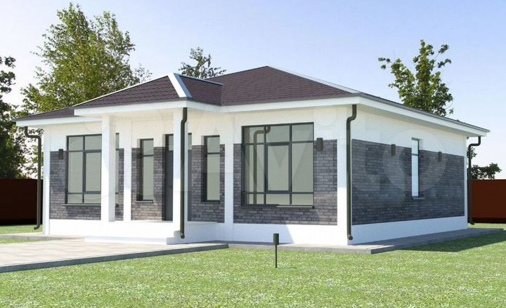 Дом 110 м² на участке 6 сот.