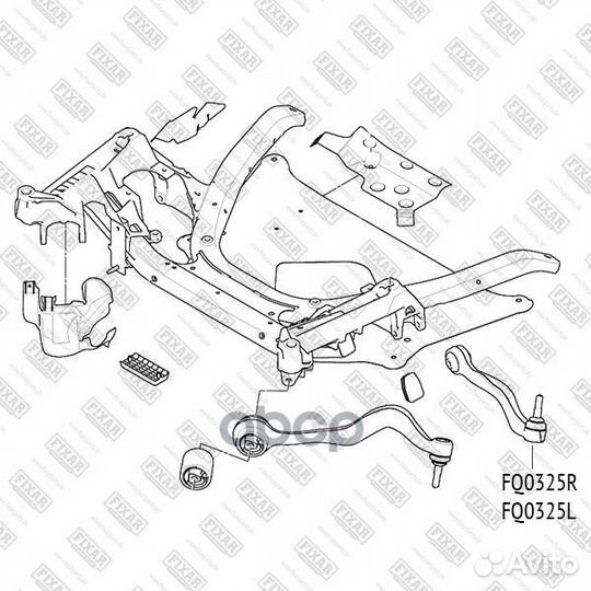 Рычаг BMW 7 (E65/E66) /6 (E63) 01