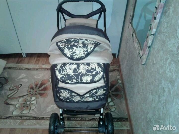 Детская коляска +прогулочная коляска в подарок